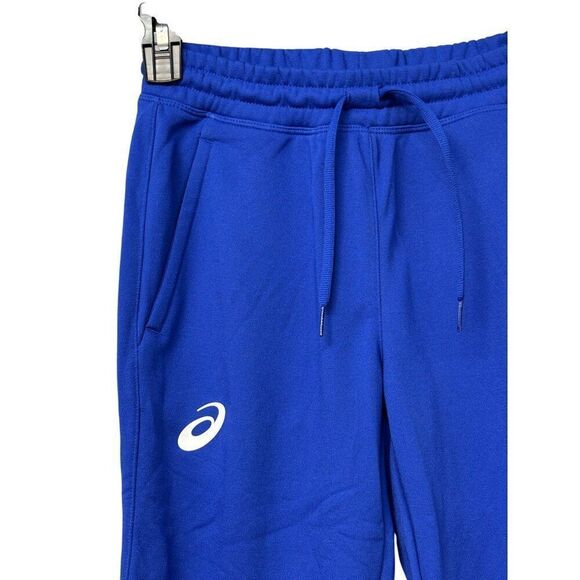 ASICS Women's Cuffed French Terry Jogger, Royal Blue, - Picture 11 of 11